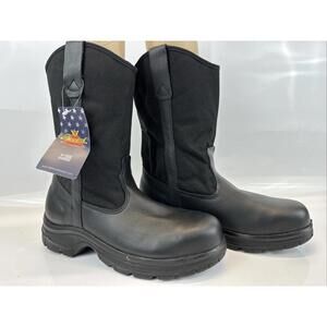 Thorogood USA ASTM F2413 18 Slip On  Steel Toe Safety Work Boots Mens 8